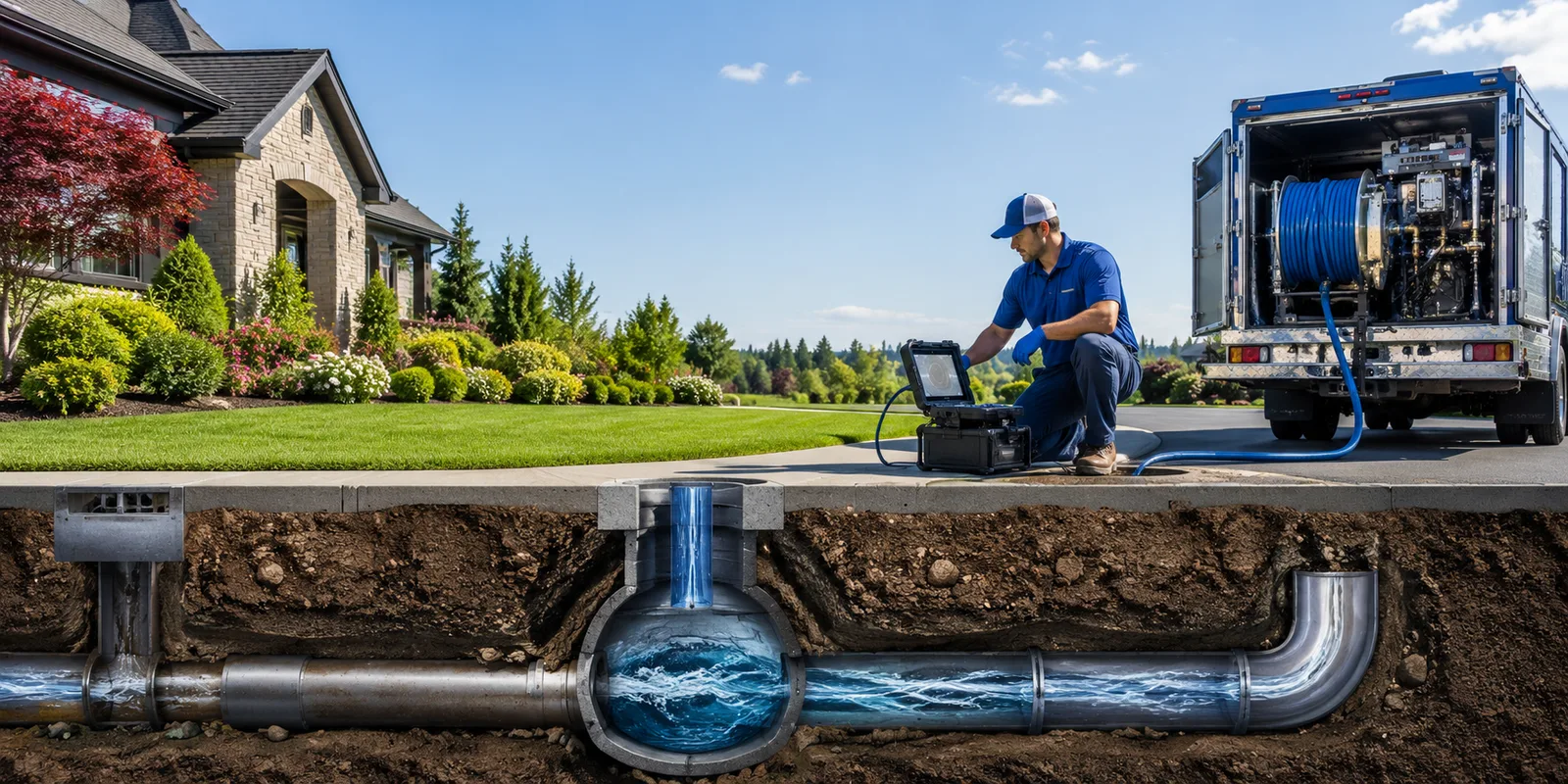Drainage restoration information for Morocco, IN